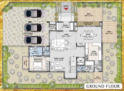 Image of 1641 Sq.ft 3 BHK Independent House for sale in Panaiyur, Sholinganallur, Chennai for Rs. 25000021