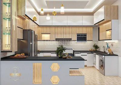 Kitchen Image of 1000 Sq.ft 2 BHK Apartment / Flat for sale in United Prabhu Plaza, Malad West Mumbai for Rs. 20600000