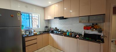 Kitchen Image of 1150 Sq.ft 3 BHK Apartment / Flat for sale in Sarsuna Kolkata for Rs. 5500000