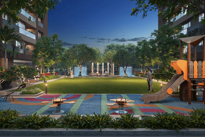 Image of 2835 Sq.ft 3 BHK Apartment / Flat for sale in Auxeria, Kudasan, Gandhinagar for Rs. 11970000