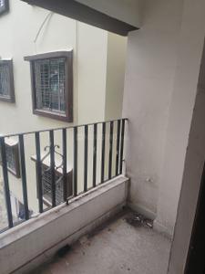 Balcony Image of 1200 Sq.ft 2 BHK Apartment / Flat for sale in Baguiati Kolkata for Rs. 4200000