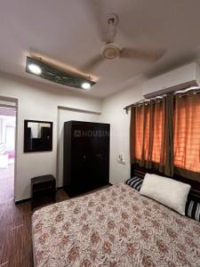 Bedroom Image of 1950 Sq.ft 3 BHK Apartment / Flat for rent in Satyam Skyline, Naranpura Ahmedabad for Rs. 38000