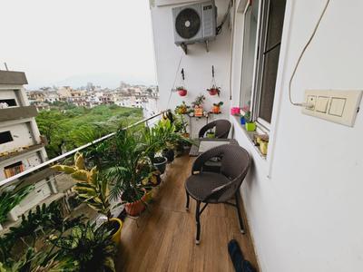 Balcony Image of 1200 Sq.ft 2 BHK Apartment / Flat for sale in Ganga Nagar Rishikesh for Rs. 8000000