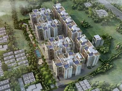 Image of 1450 Sq.ft 3 BHK Apartment / Flat for rent in TVS Emerald Peninsula, Manapakkam, Chennai for Rs. 35000