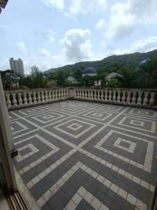Balcony Image of 6000 Sq.ft 5 BHK Villa for rent in T Bhimjyani Neelkanth Woods Bungalow M 66, Thane West Thane for Rs. 400000