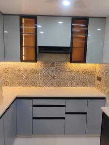 Kitchen Image of 1800 Sq.ft 3 BHK Builder Floor for rent in Sector 31 Noida for Rs. 60000