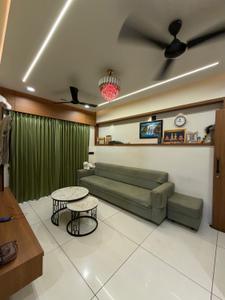 Living Room Image of 1510 Sq.ft 3 BHK Apartment / Flat for sale in 9 Brothers Swastik Rise, South Bopal Ahmedabad for Rs. 9500000