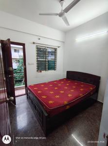 Bedroom Image of 650 Sq.ft 1 BHK Builder Floor for rent in HSR Layout Bengaluru for Rs. 26700