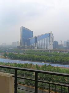 Balcony Image of 1913 Sq.ft 3.5 BHK Apartment / Flat for rent in Nimbus The Golden Palms, Sector 168 Noida for Rs. 52000