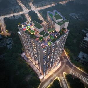 Image of 600 Sq.ft 1 BHK Apartment / Flat for sale in Kohinoor Bella, Palava Phase 1, Thane for Rs. 3300000