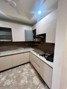 Kitchen Image of 1350 Sq.ft 3 BHK Builder Floor for rent in Naraina New Delhi for Rs. 60000
