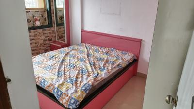 Bedroom Image of 660 Sq.ft 2 BHK Apartment / Flat for rent in Kashish Park, Dharamveer Nagar Thane for Rs. 35000