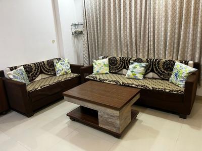 Hall Image of 1450 Sq.ft 2 BHK Apartment / Flat for rent in Aroma Tirupati Aakruti Greenz, Chharodi Ahmedabad for Rs. 29500