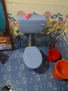 Bathroom Image of 300 Sq.ft 2 BHK Independent House for rent in Ayyanthole Thrissur for Rs. 2000