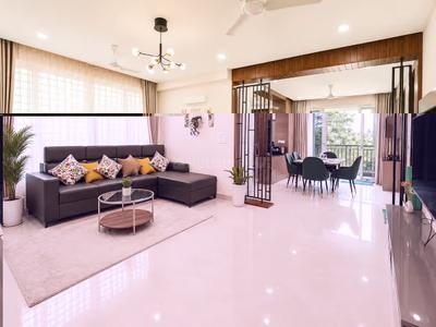Hall Image of 1760 Sq.ft 3 BHK Apartment / Flat for sale in Kollur Hyderabad for Rs. 7918240