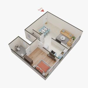 Image of 698 Sq.ft 2 BHK Apartment / Flat for sale in Alag Ashtapad, Ghatkopar East, Mumbai for Rs. 14900000