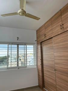 Bedroom Image of 1200 Sq.ft 3 BHK Apartment / Flat for rent in Shriram Sameeksha, Singapura Bengaluru for Rs. 40000