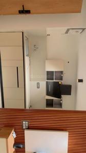Kitchen Image of 550 Sq.ft 1 BHK Apartment / Flat for rent in Titania Suites, Phi IV Greater Noida for Rs. 19000