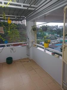 Balcony Image of 1054 Sq.ft 2 BHK Apartment / Flat for sale in Bafna Padmaja Park, Katraj Pune for Rs. 9500000