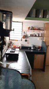 Kitchen Image of 580 Sq.ft 1 BHK Builder Floor for rent in Isanpur Ahmedabad for Rs. 12000