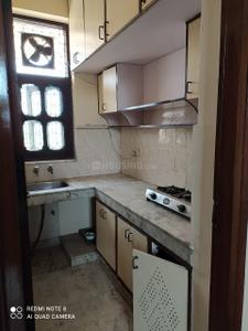 Kitchen Image of 600 Sq.ft 1 RK Studio for rent in Sector 27 Noida for Rs. 17000