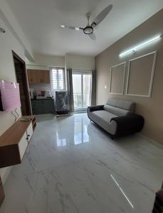Hall Image of 550 Sq.ft 1 BHK Apartment / Flat for rent in Kadubeesanahalli Bengaluru for Rs. 25500