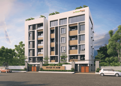 Image of 1170 Sq.ft 3 BHK Apartment / Flat for sale in Steps Stone Vatsa, Iyyappanthangal, Chennai for Rs. 7500000