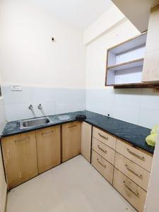 Kitchen Image of 500 Sq.ft 1 BHK Apartment / Flat for rent in Mahalakshmi Nagar Indore for Rs. 9500