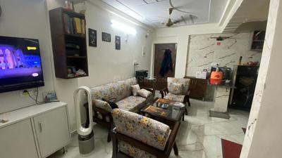 Hall Image of 500 Sq.ft 1 BHK Builder Floor for rent in Sector 25 Rohini New Delhi for Rs. 11000