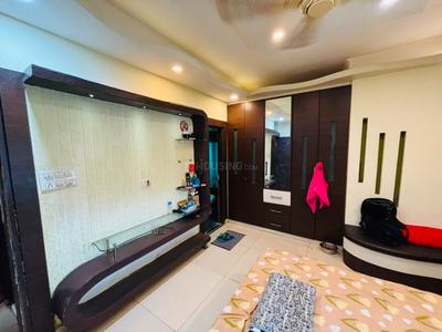 Bedroom Image of 1000 Sq.ft 3 BHK Apartment / Flat for rent in Shaligram Rudraksh Park Phase II, Bawadiya Kalan Bhopal for Rs. 30000