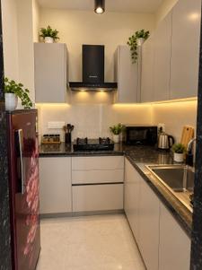 Kitchen Image of 1100 Sq.ft 1 RK Builder Floor for rent in Sector 51 Gurgaon for Rs. 25000