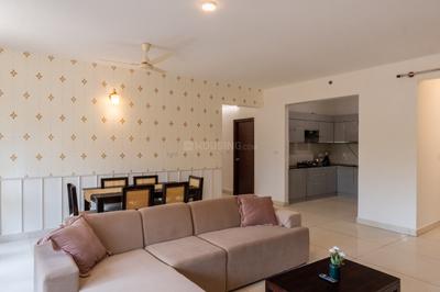 Hall Image of 2000 Sq.ft 3 BHK Apartment / Flat for rent in Vajram Esteva, Bellandur Bengaluru for Rs. 130000