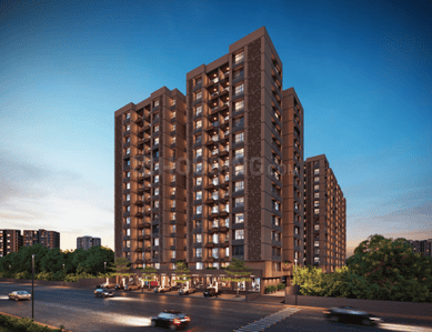 Image of 1710 Sq.ft 3 BHK Apartment / Flat for sale in Resset Good Earth, Ghuma, Ahmedabad for Rs. 7500000