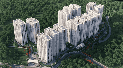 Image of 1320 Sq.ft 2 BHK Apartment / Flat for rent in Manikonda, Hyderabad for Rs. 55000