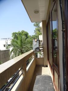 Balcony Image of 1800 Sq.ft 3 BHK Builder Floor for rent in New Friends Colony New Delhi for Rs. 85000