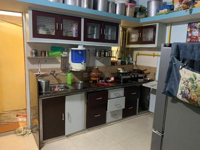 Kitchen Image of 600 Sq.ft 2 BHK Independent House for sale in Diwalipura Vadodara for Rs. 2450000