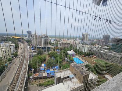 Image of 1250 Sq.ft 3 BHK Apartment / Flat for rent in Mallhar Bhimashankar Heights, Dahisar West, Mumbai for Rs. 80000