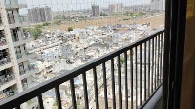 Balcony Image of 1424 Sq.ft 3 BHK Apartment / Flat for rent in Vitoria Heights, Sima Nagar Surat for Rs. 23000