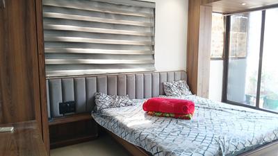 Bedroom Image of 1400 Sq.ft 2 BHK Apartment / Flat for rent in Palanpur Surat for Rs. 27000