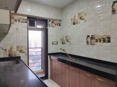 Kitchen Image of 550 Sq.ft 1 BHK Apartment / Flat for rent in Gurukrupa Marina Enclave, Malad West Mumbai for Rs. 37000