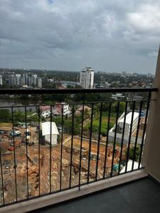 Balcony Image of 580 Sq.ft 1 BHK Apartment / Flat for rent in Vyttila Kochi for Rs. 35000