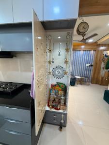 Kitchen Image of 950 Sq.ft 3 BHK Apartment / Flat for sale in Bhayli Vadodara for Rs. 4400000