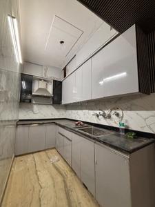 Kitchen Image of 870 Sq.ft 3 BHK Builder Floor for sale in Bindapur New Delhi for Rs. 6200000