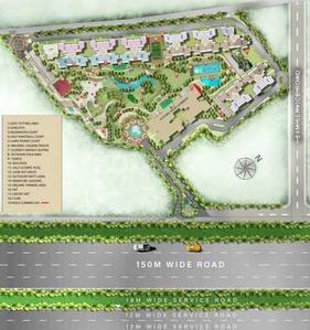 Image of 2080 Sq.ft 3 BHK Apartment / Flat for sale in M3M Mansion, Sector 113, Gurgaon for Rs. 36400000