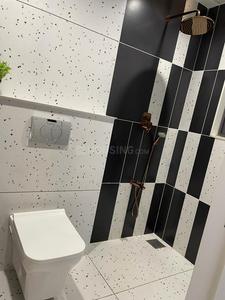 Bathroom Image of 1250 Sq.ft 3 BHK Apartment / Flat for sale in Aatmiya Selenite, Gotri Vadodara for Rs. 6500000