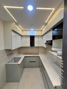 Kitchen Image of 900 Sq.ft 3 BHK Builder Floor for rent in Uttam Nagar New Delhi for Rs. 25084
