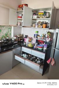 Kitchen Image of 950 Sq.ft 2 BHK Apartment / Flat for sale in Darshan Parklane Premier, Wagholi Pune for Rs. 6000000