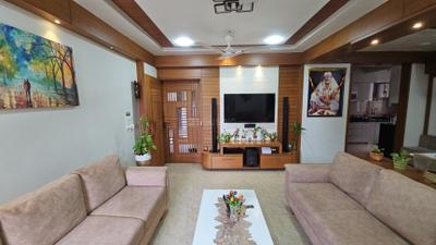 Living Room Image of 1800 Sq.ft 3 BHK Apartment / Flat for sale in Swagat Pelican, Sargasan Gandhinagar for Rs. 12000000