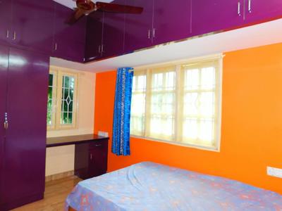 Bedroom Image of 1000 Sq.ft 2 BHK Independent House for rent in Murugeshpalya Bengaluru for Rs. 35000
