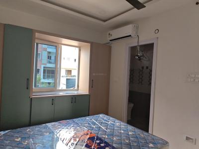 Bedroom Image of 658 Sq.ft 1 BHK Apartment / Flat for rent in Kondapur Hyderabad for Rs. 28000